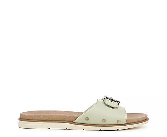 Dr. Scholl's Nice Iconic Women's Slide Sandals, Size: 8.5, Aloe Green Product Image