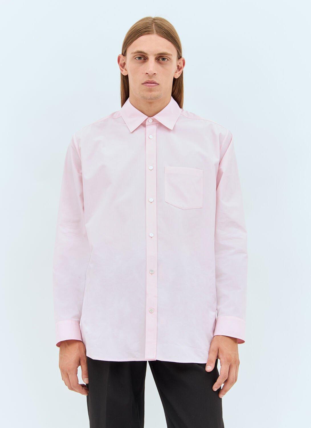THE ROW Ezra Shirt In Pink Product Image