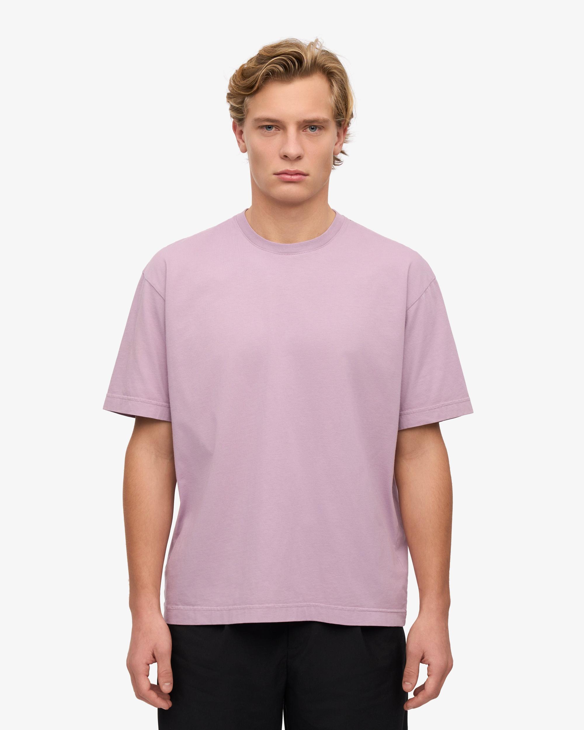 Oversized Organic T-Shirt - Faded Pink Product Image