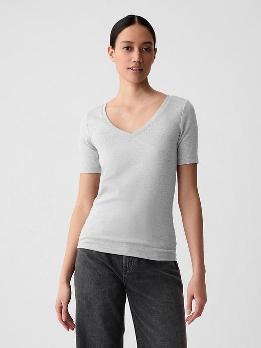 Modern V-Neck T-Shirt Product Image