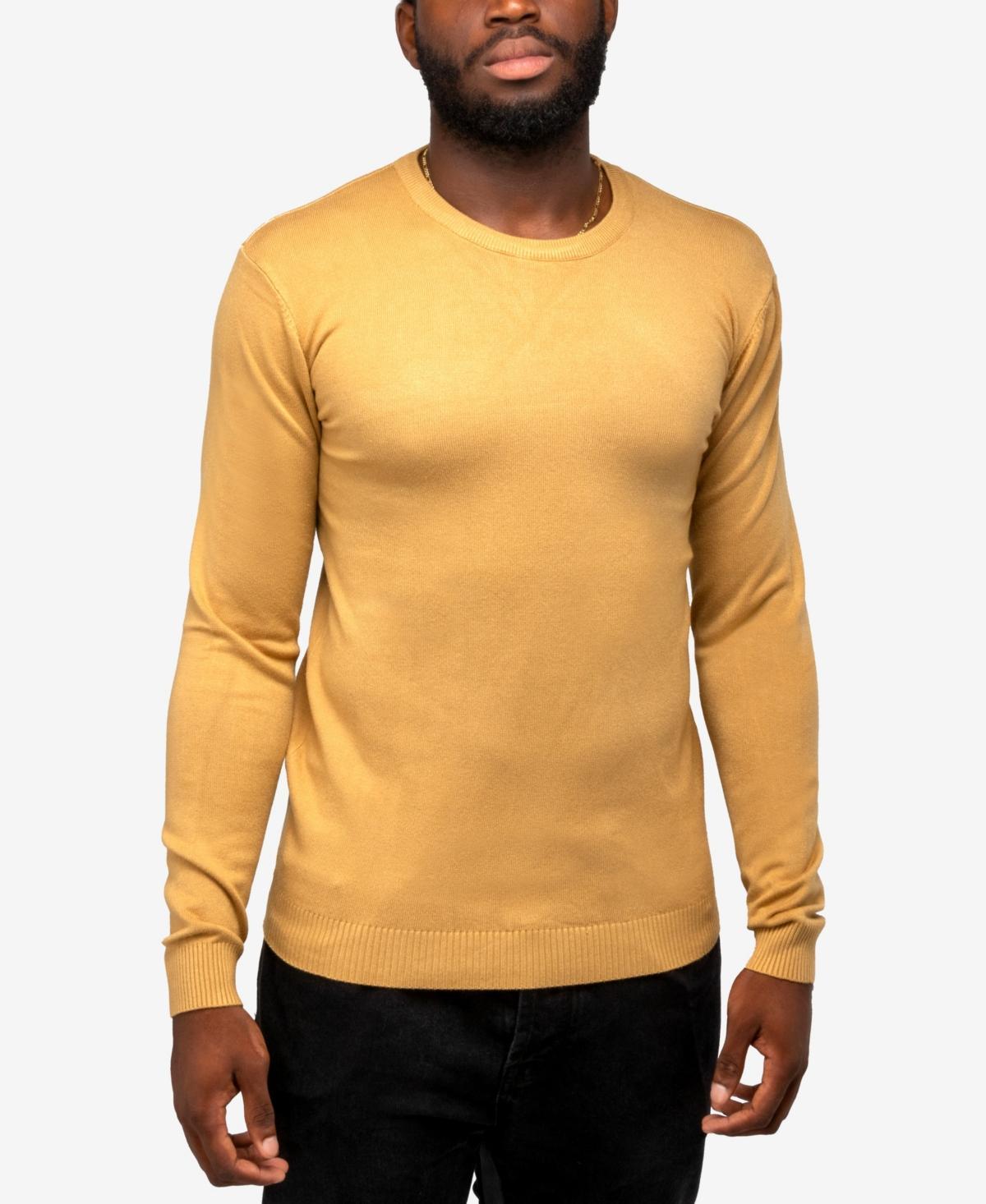 Men's Xray Fitted Crewneck Top, Size: XL, Purple Product Image