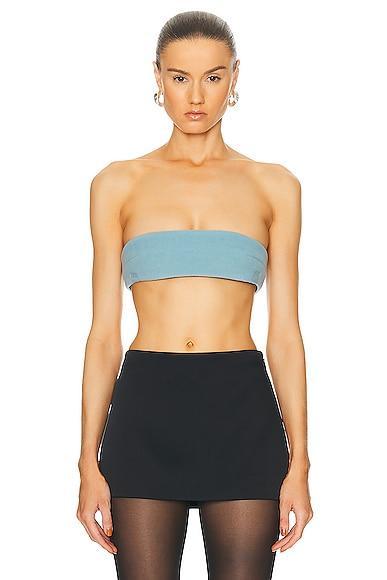 LaQuan Smith Bandeau Top in Baby Product Image