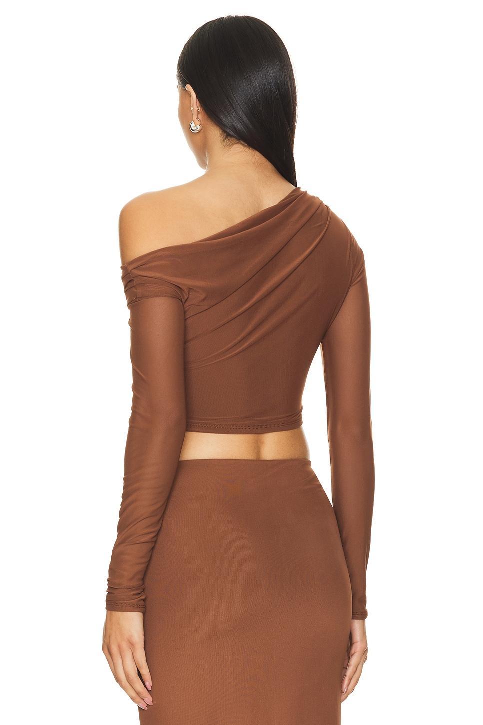 Bria Mesh Top AFRM Product Image