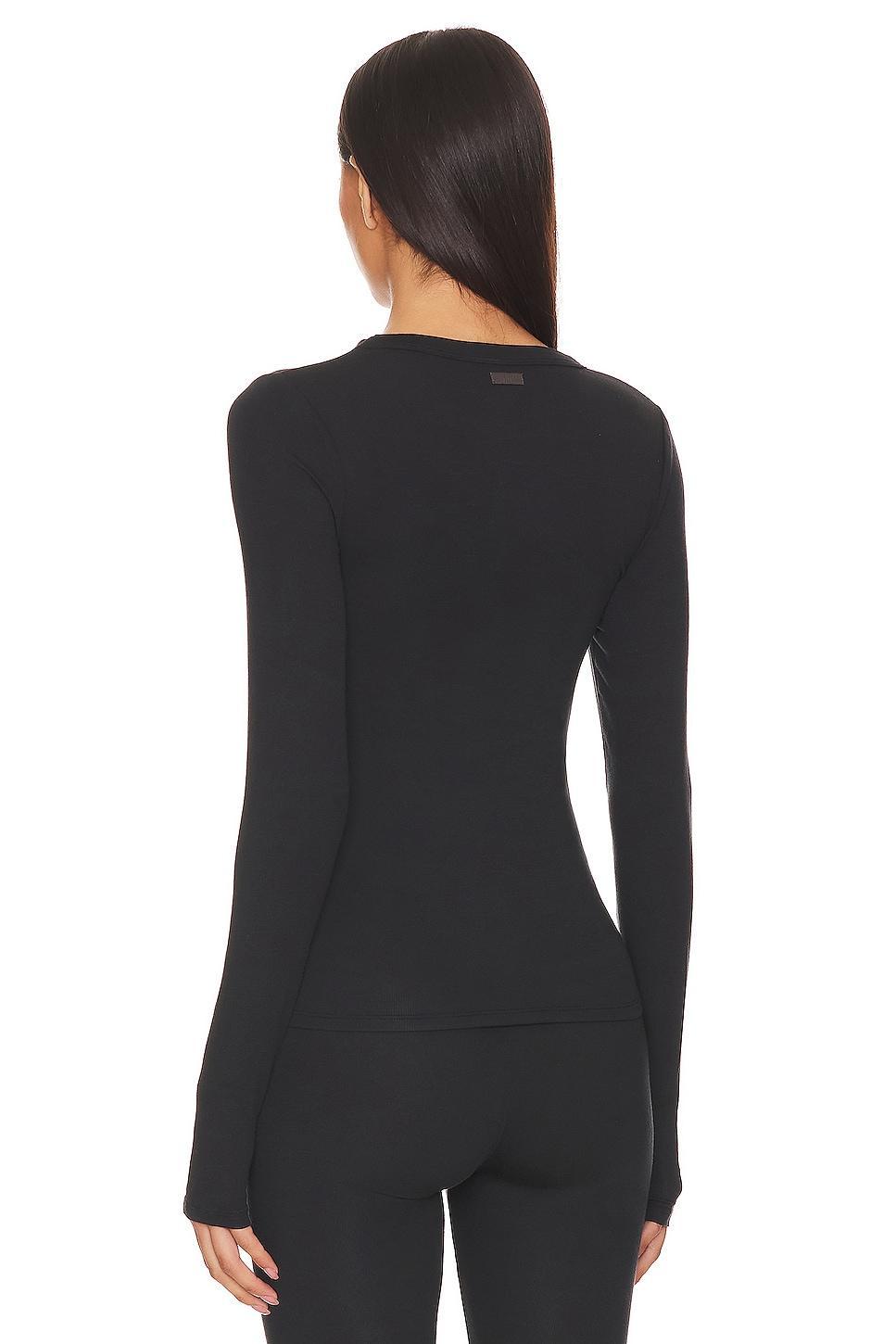 Soft Modal Rib Underpin Long Sleeve LUNYA Product Image