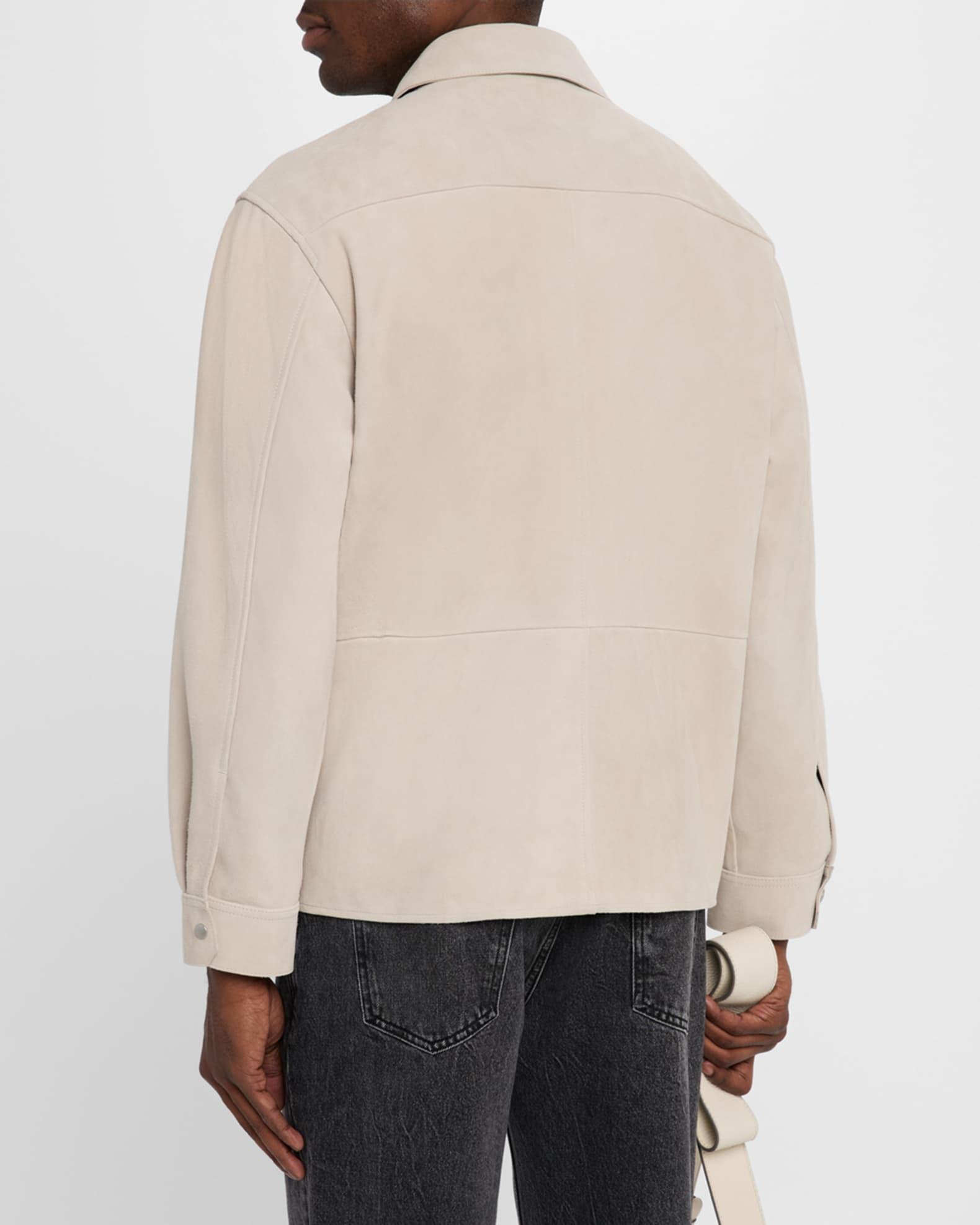 Men's Suede Overshirt Product Image
