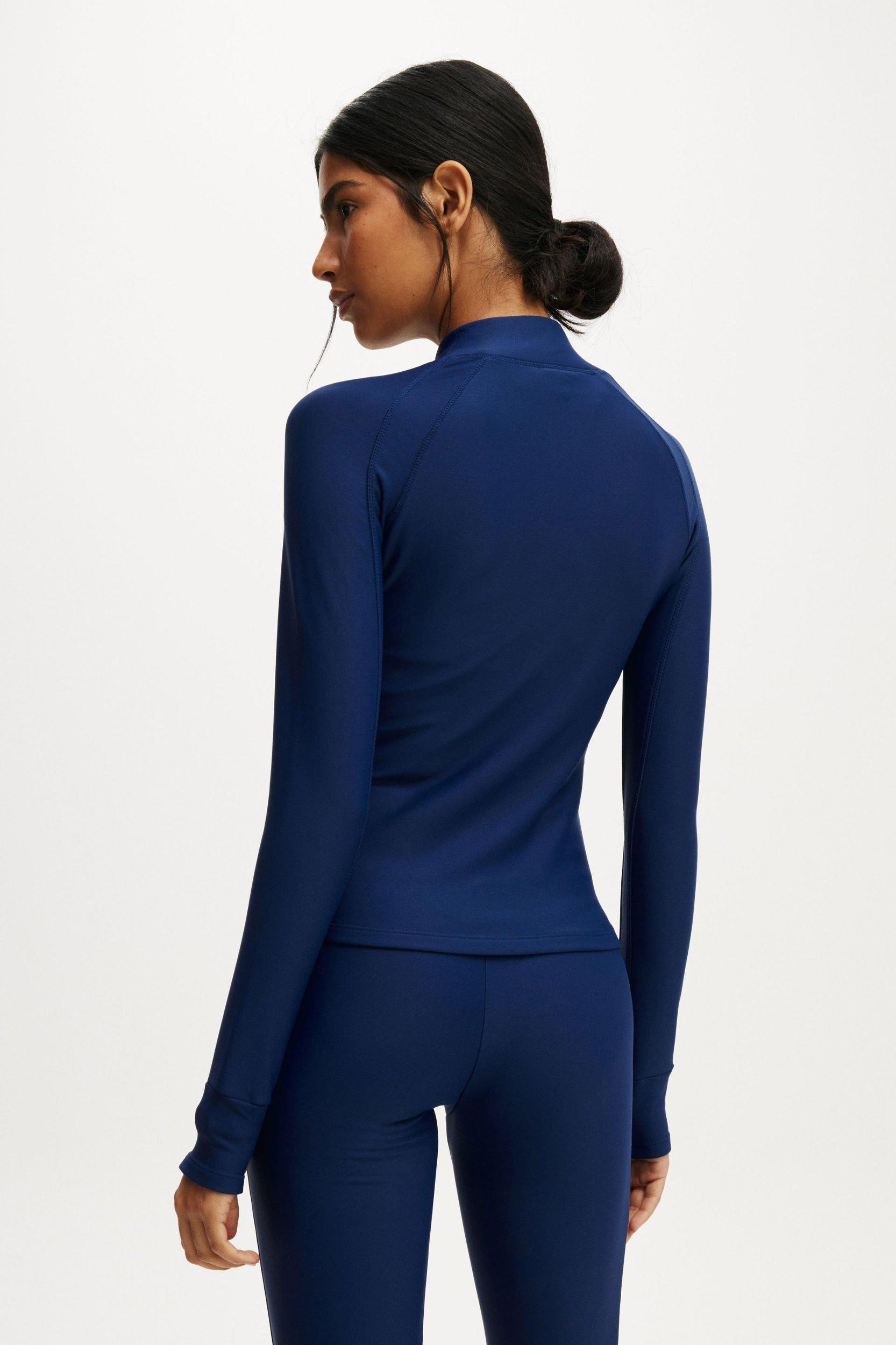 Fleece Lined Zip Thru Long Sleeve Product Image