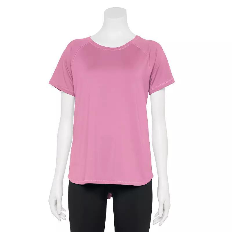 Women's Tek Gear® Adaptive Dry Tek Tee, Size: XXL, Mineral Black Sd Product Image