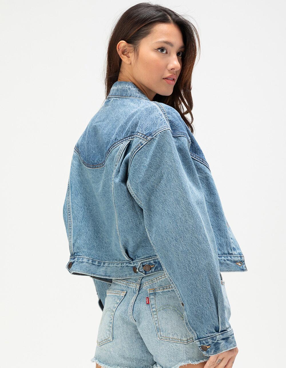 LEVI'S Premium Womens Denim Jacket - Ironic Iconic Product Image