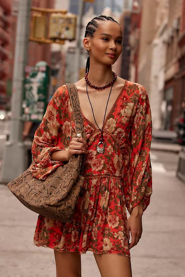 Sweet Dreams Printed Mini Dress Product Image