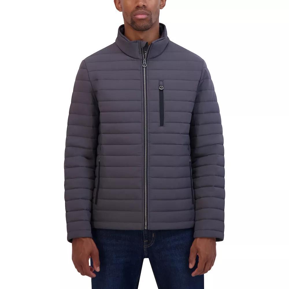 Men's Nautica Lightweight Quilted Jacket, Size: Large, Black Product Image