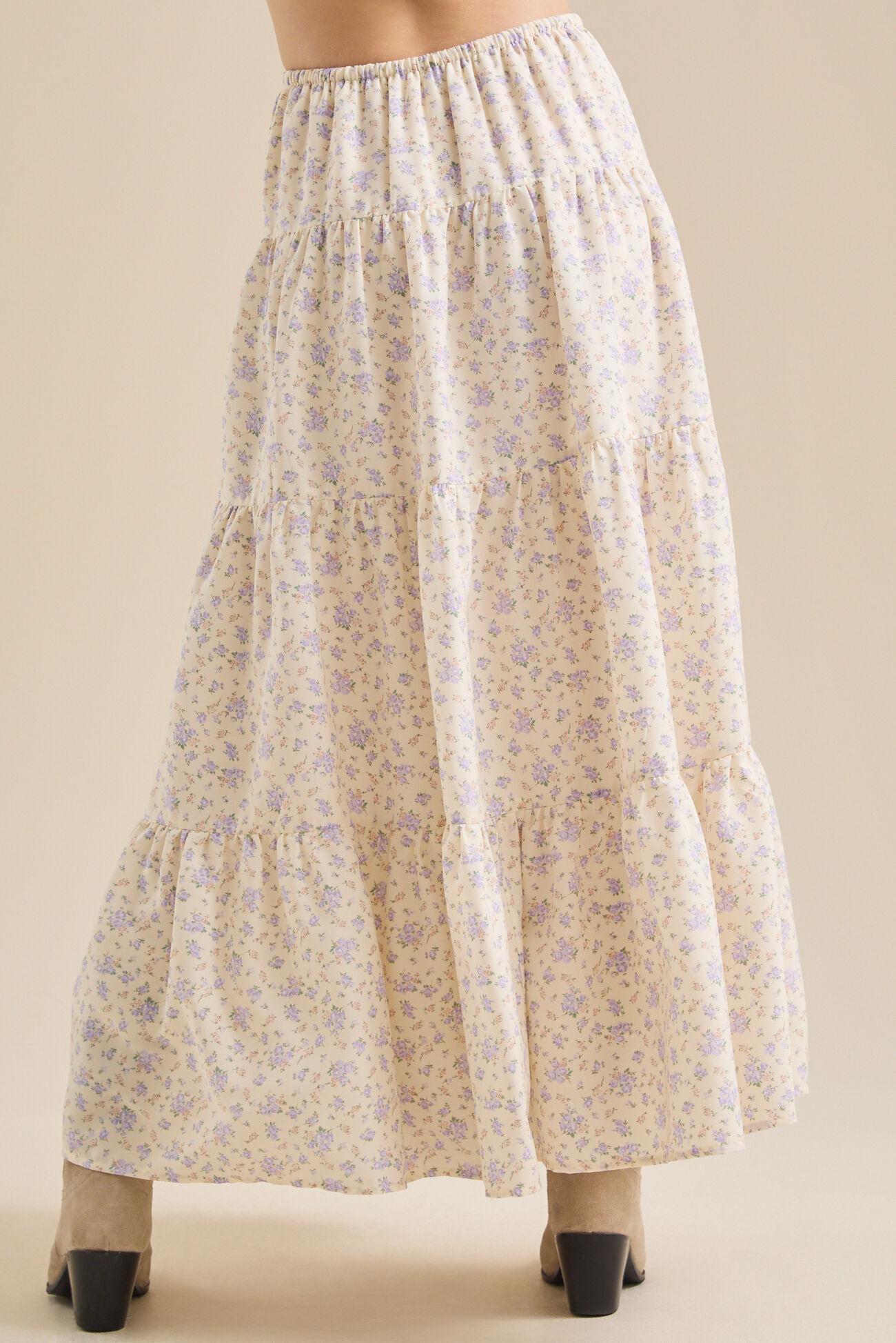 Hadley Floral Midi Skirt Product Image