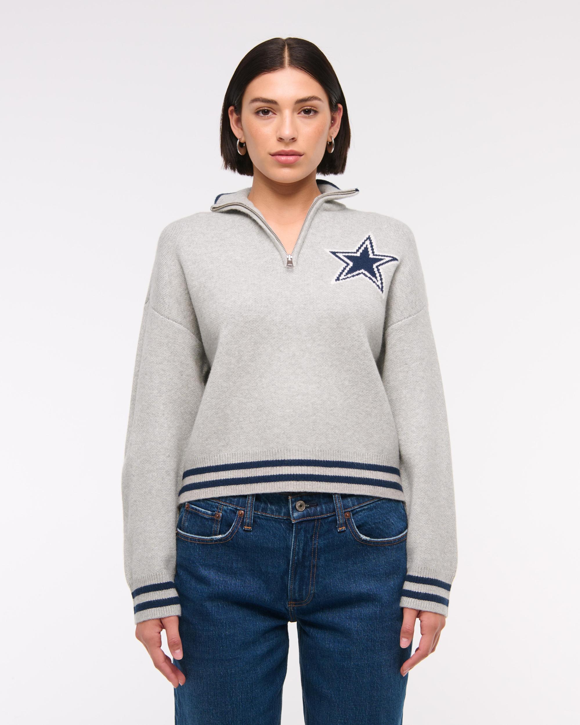 Dallas Cowboys LuxeLoft Half-Zip Product Image