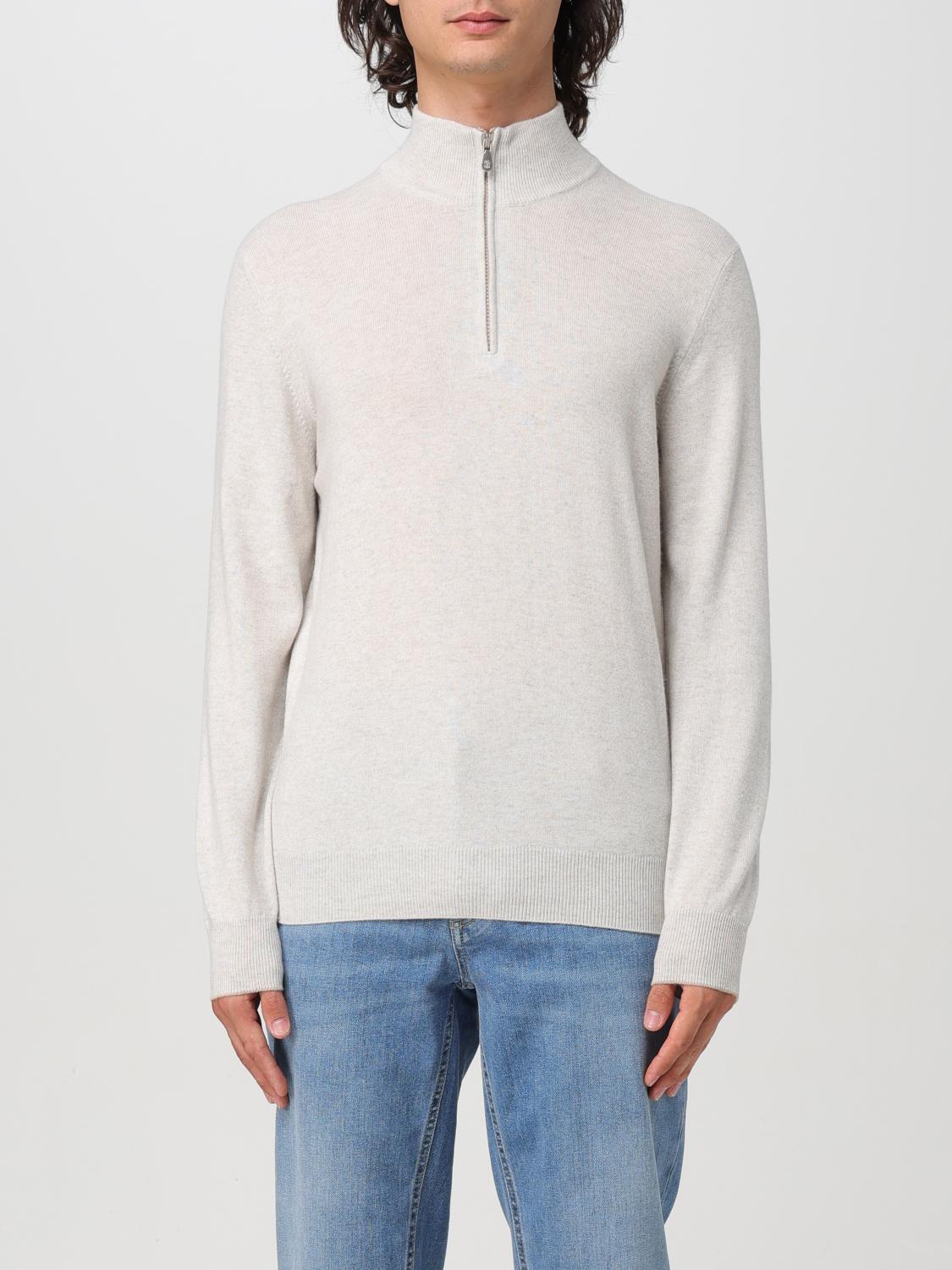 BRUNELLO CUCINELLI Sweater  Men Color Grey Product Image