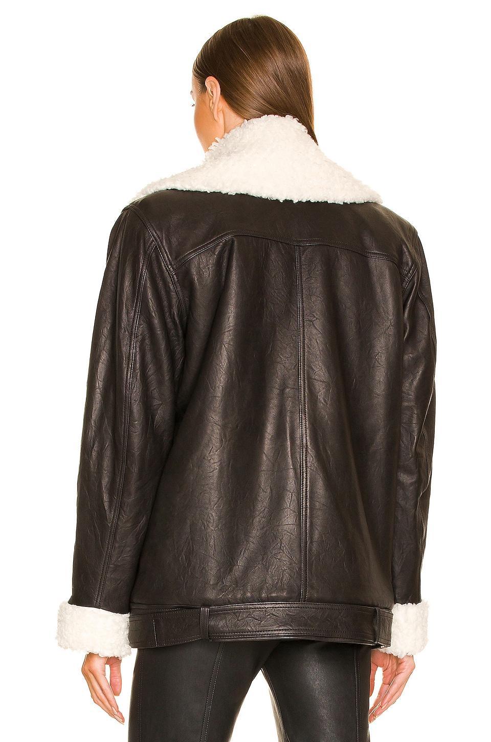 Munroe Shearling Jacket DUNDAS x REVOLVE Product Image