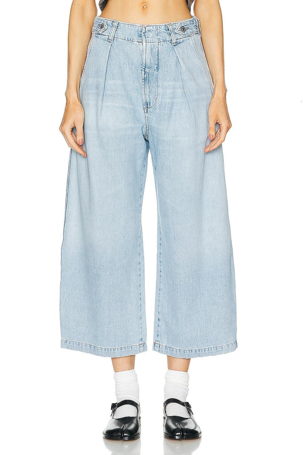 Deiji Studios Layered Top in Baby Blue Product Image