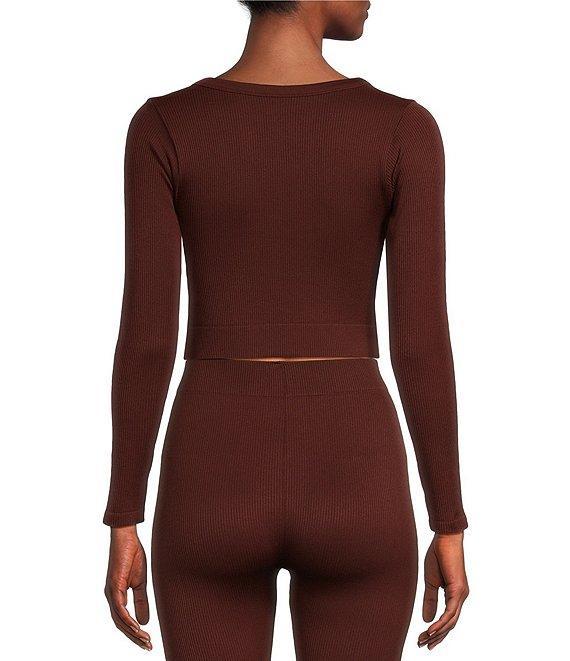 GB Seamless Knit Long Sleeve Top Product Image