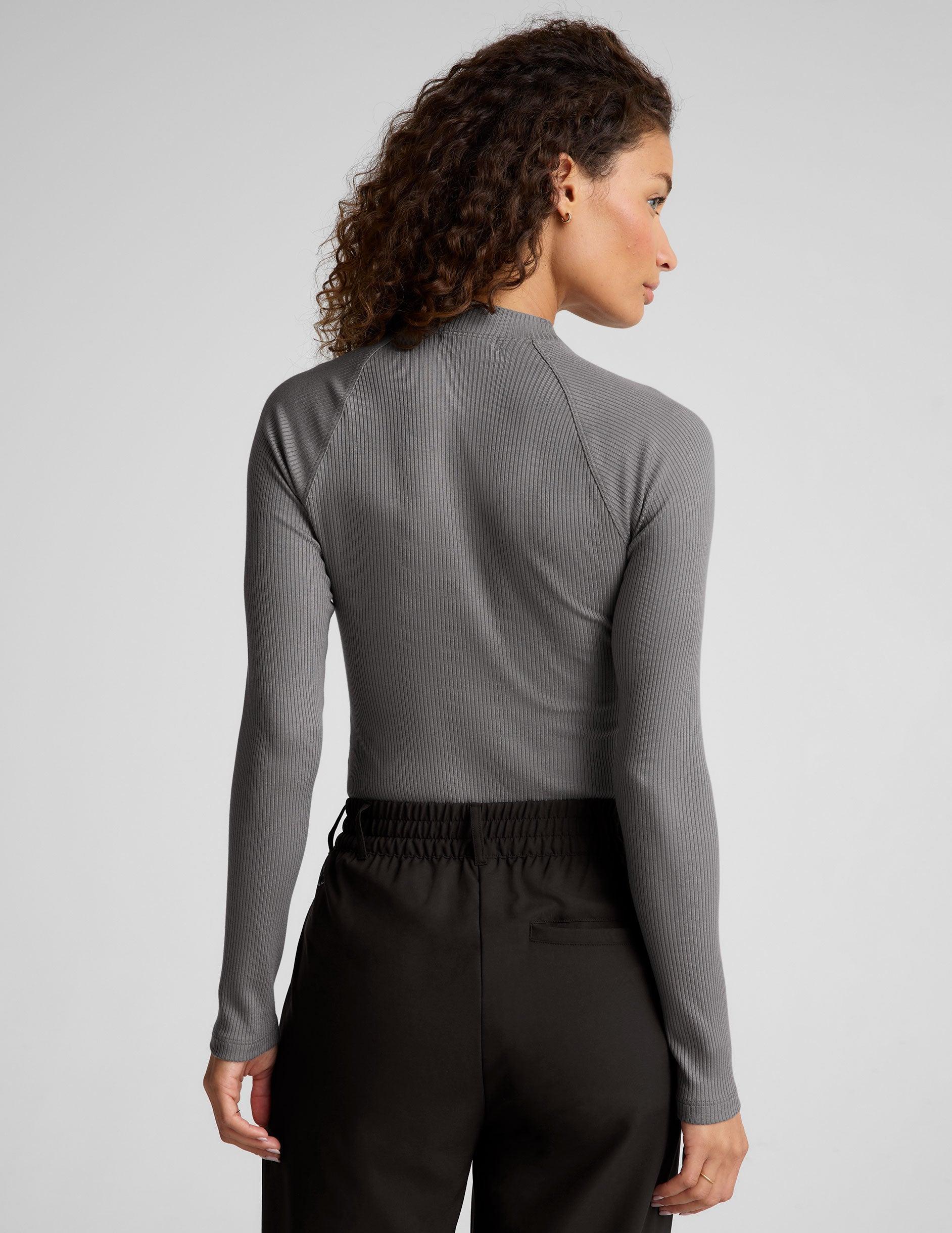 Contours Mock Neck Long Length Top Product Image