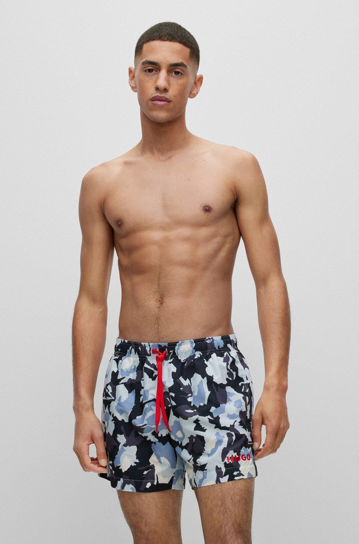 Quick-dry printed swim shorts  Product Image
