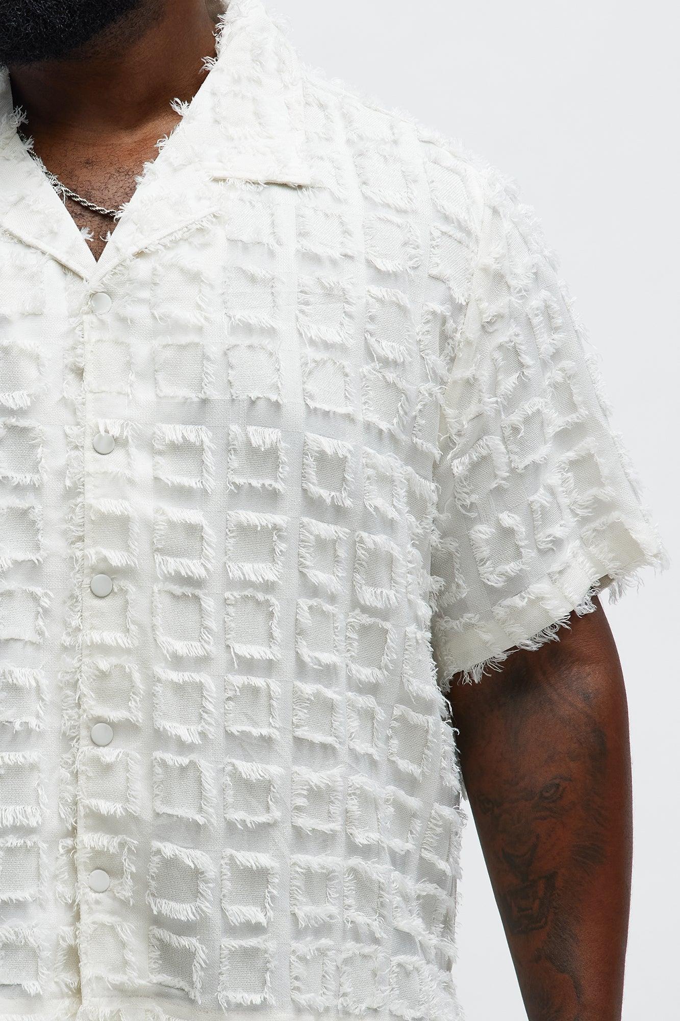 Window Shopping Boxy Shirt - Off White Product Image