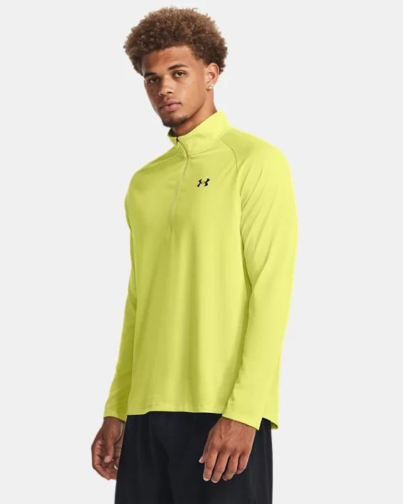 UA Tech Mens  Zip Long Sleeve Product Image
