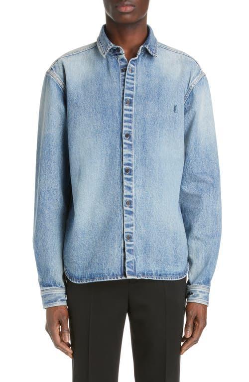Mens Denim Shirt Product Image