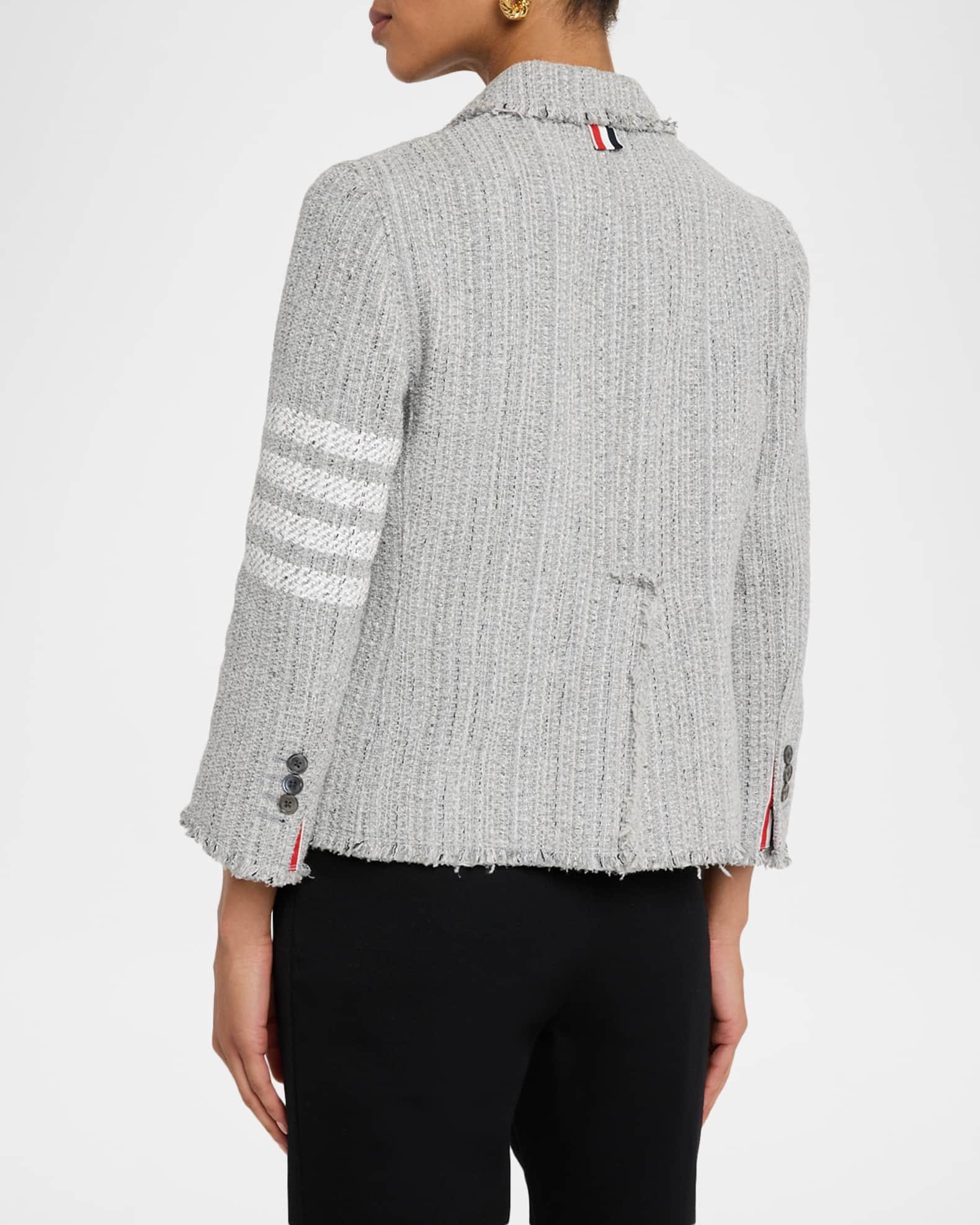 4 Bar Tweed Single-Breasted Sportcoat Product Image