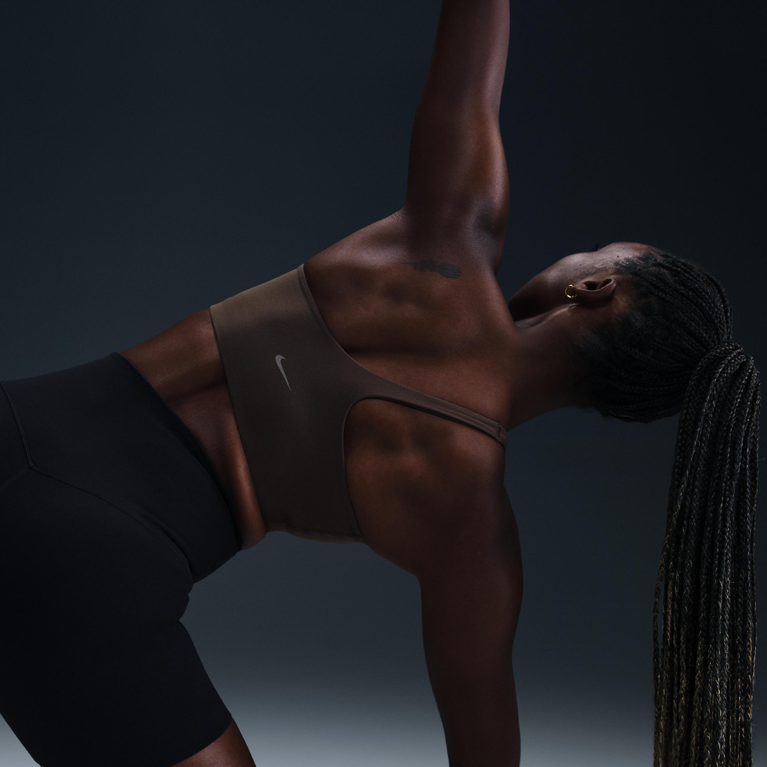 Nike Women's Zenvy Asymmetrical Light-Support Padded Sports Bra Product Image