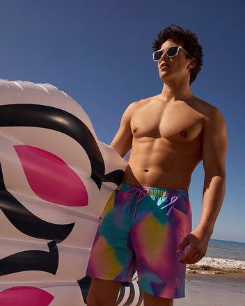 MENS TYLER PRINT SWIM TRUNK - B6W620C200 Product Image