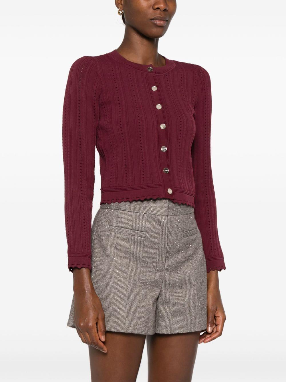 twisted-knit cardigan Product Image