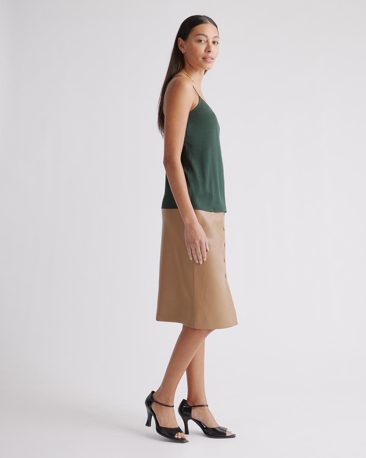 Quince | Women's Washable Stretch Silk V-Neck Cami Product Image