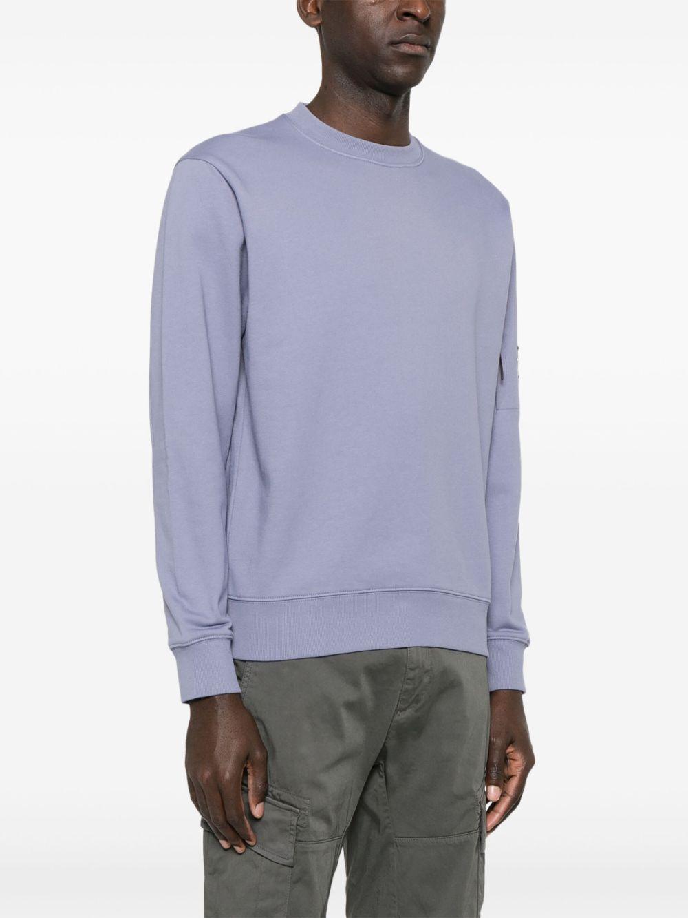 Lens-detail crew-neck sweatshirt Product Image