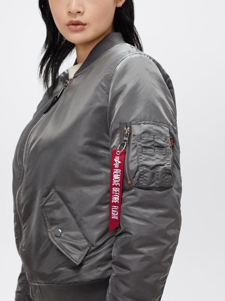 MA-1 BOMBER JACKET W - CHOCOLATE Product Image