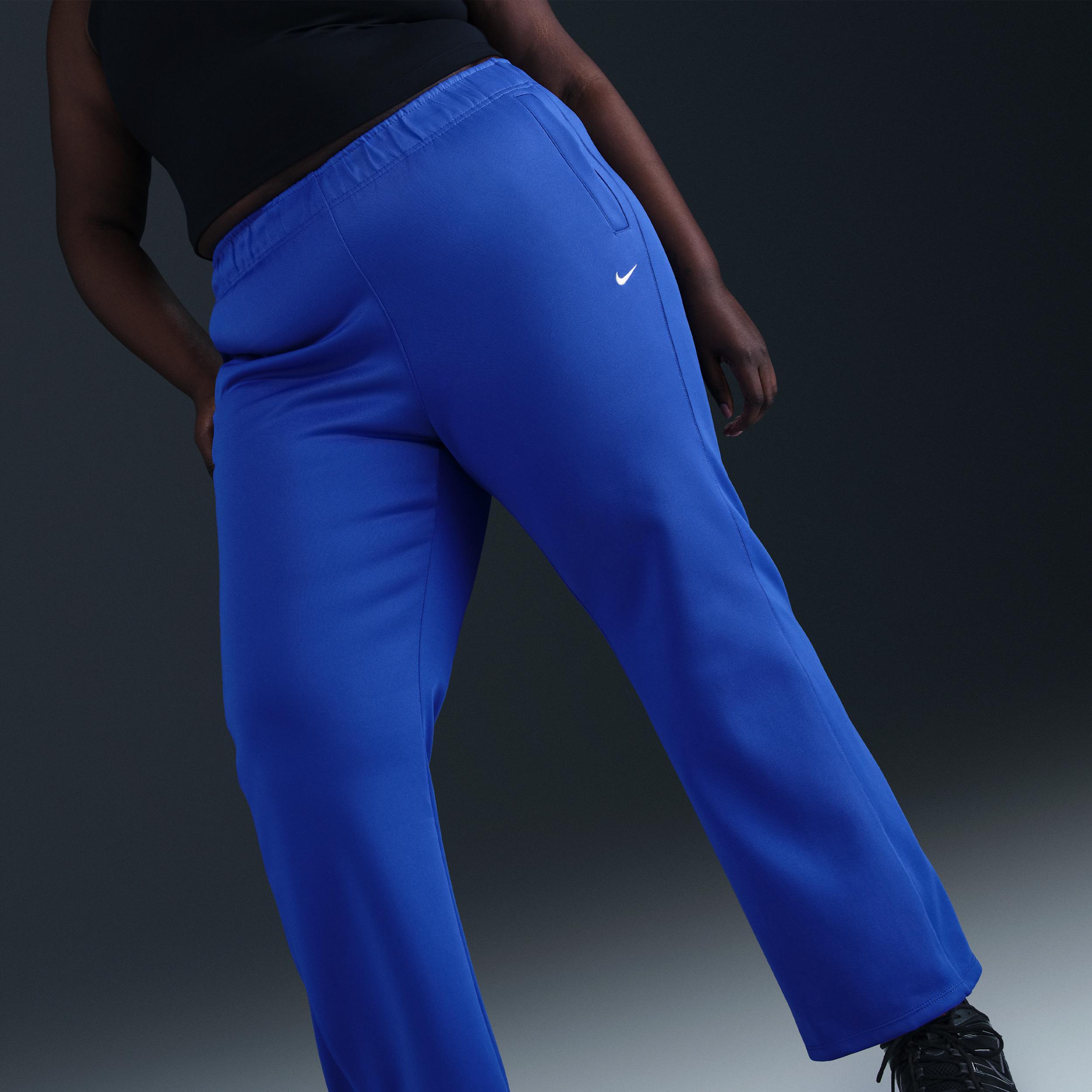 Women's Nike Sportswear Windrunner Mid-Rise Slim Knit Pants (Plus Size) Product Image