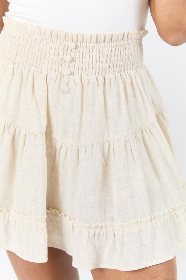 Seaside Soiree Linen Blend Skort FINAL SALE Product Image