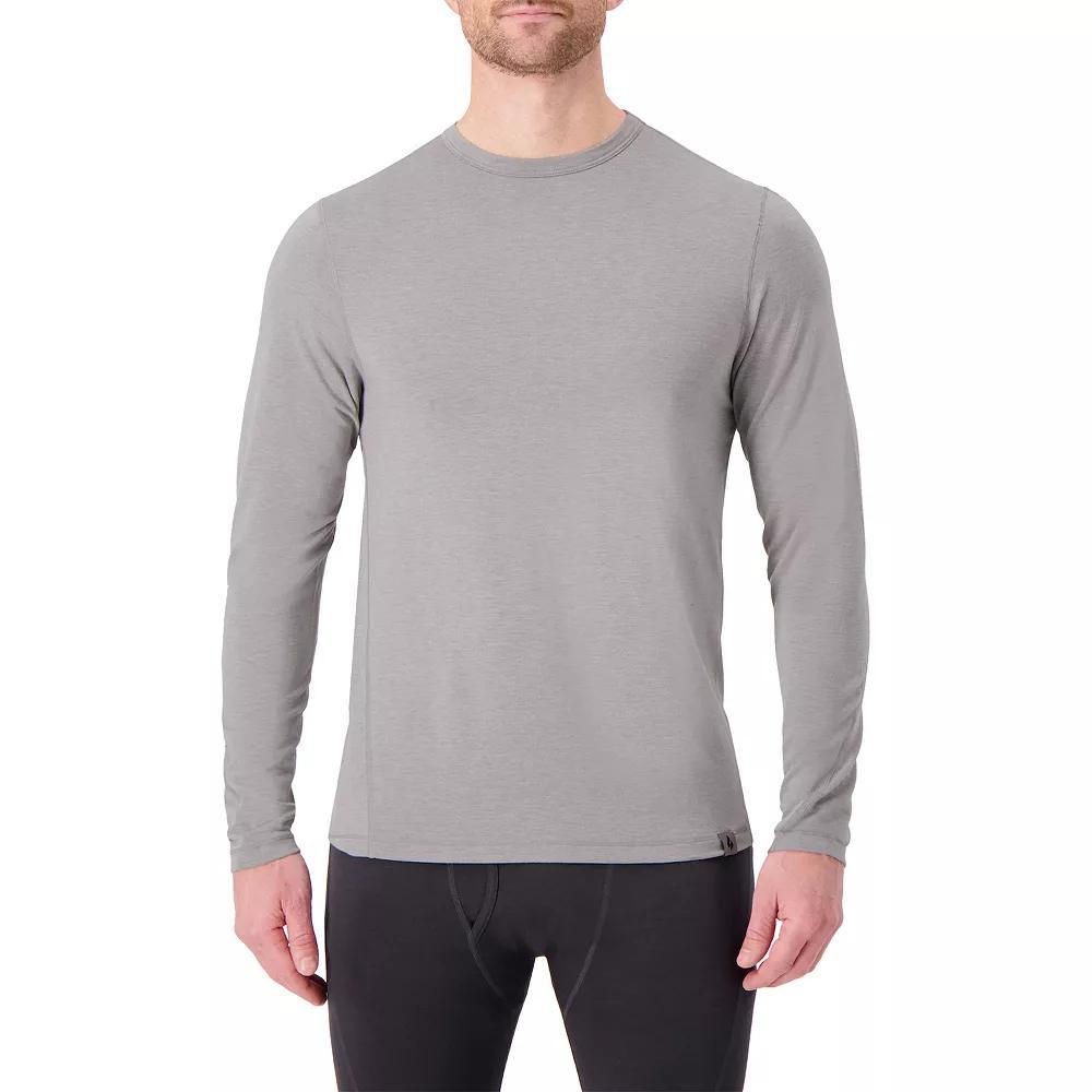 Men's Heat Holders Ceramic Infused Warm Baselayer Top, Size: Large, Silver Gray Product Image