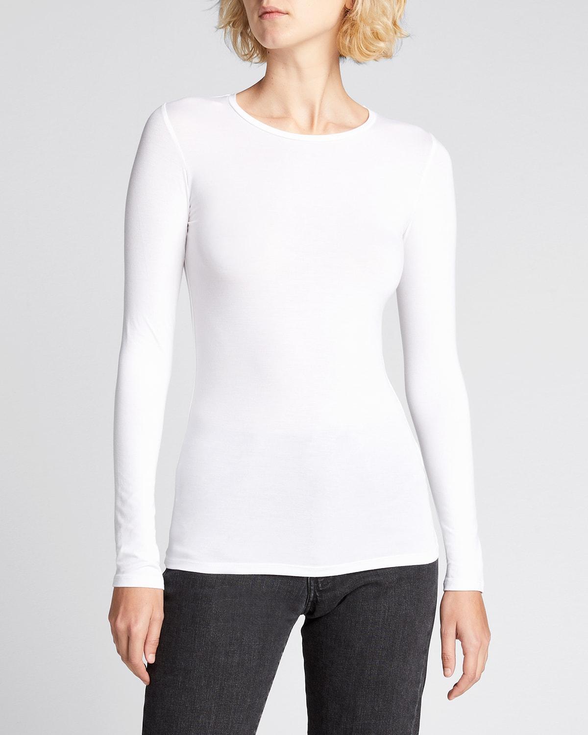 Majestic Filatures Crewneck Long Sleeve Tee Product Image