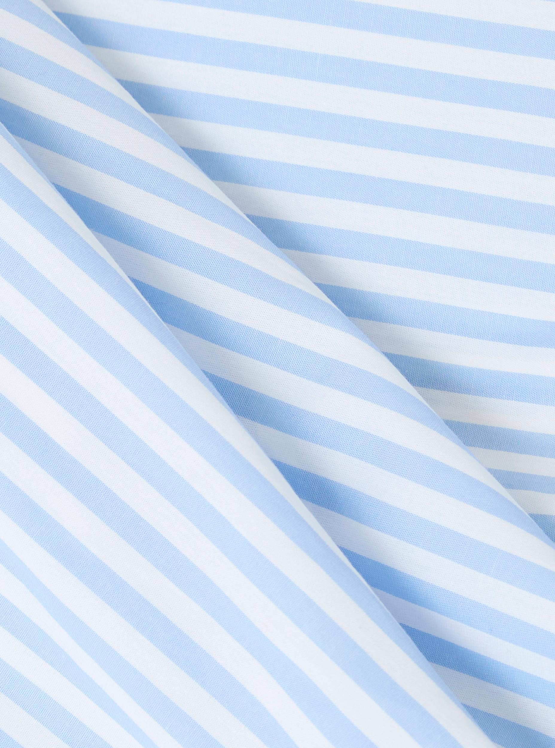 Universal Works Boxer Short in Blue Classic Stripe Product Image
