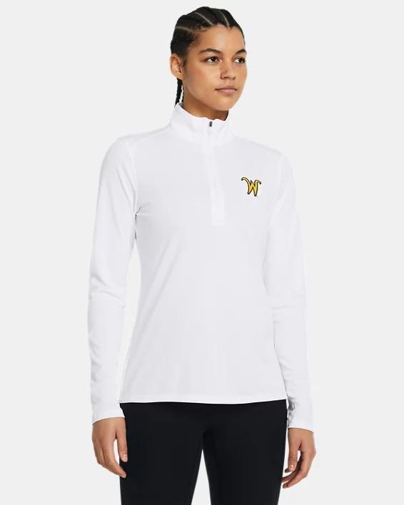 Women's UA Tech™ Mesh Collegiate ¼ Zip Product Image