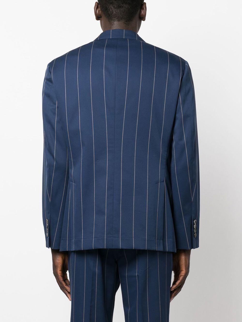 pinstripe-print single-breasted blazer Product Image
