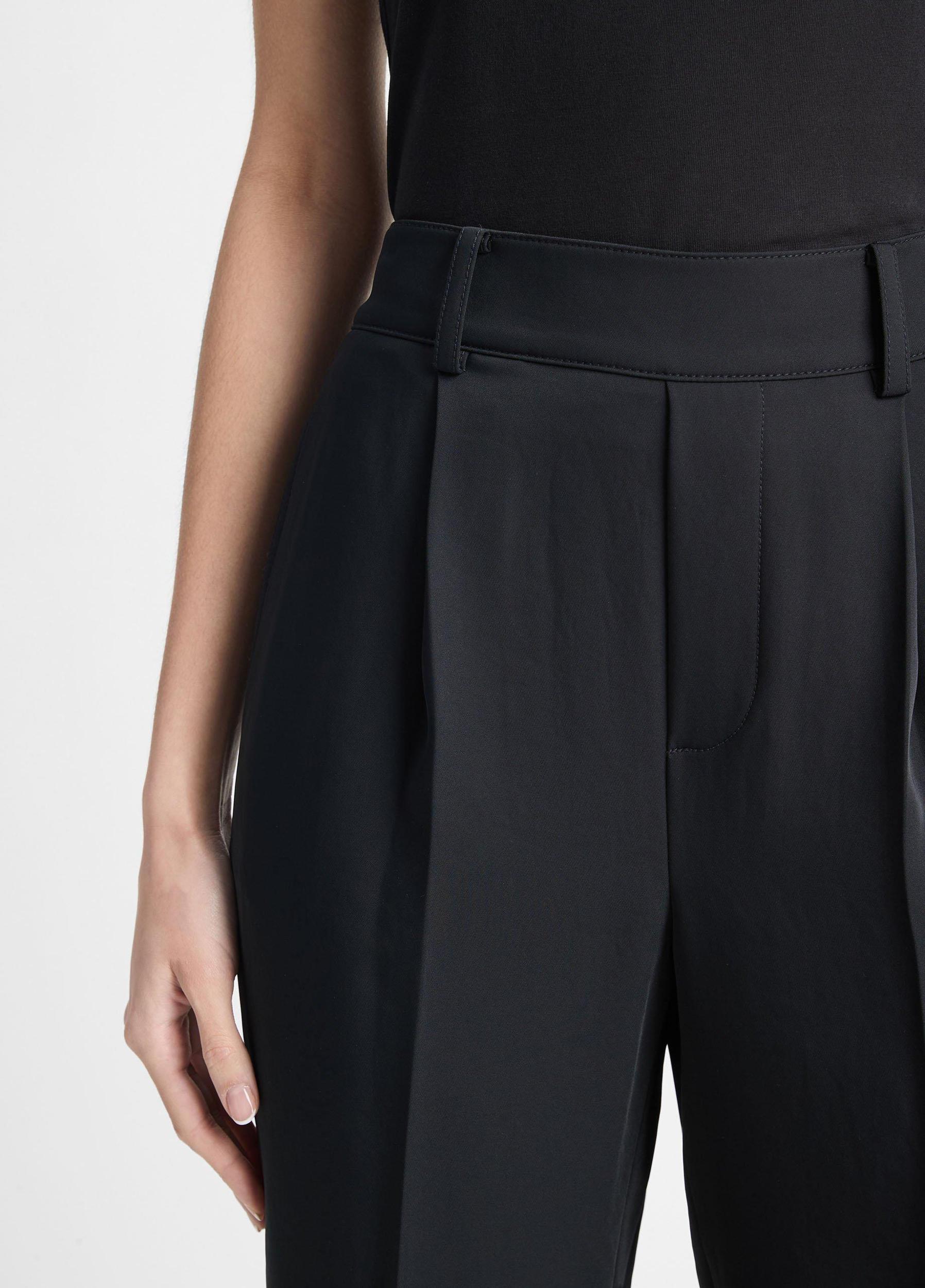 Womens Mid-Rise Tapered Pull-On Pant, Coastal Blue, Size L Vince Product Image