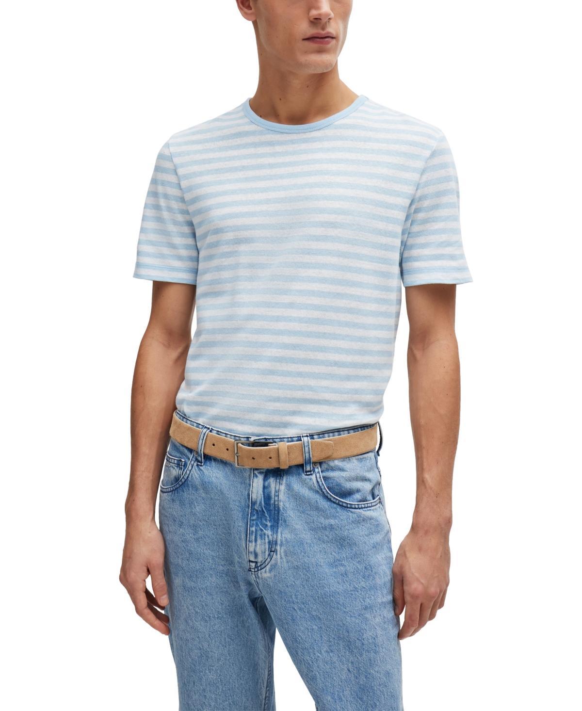 Mens Horizontal-Stripe T-Shirt Product Image