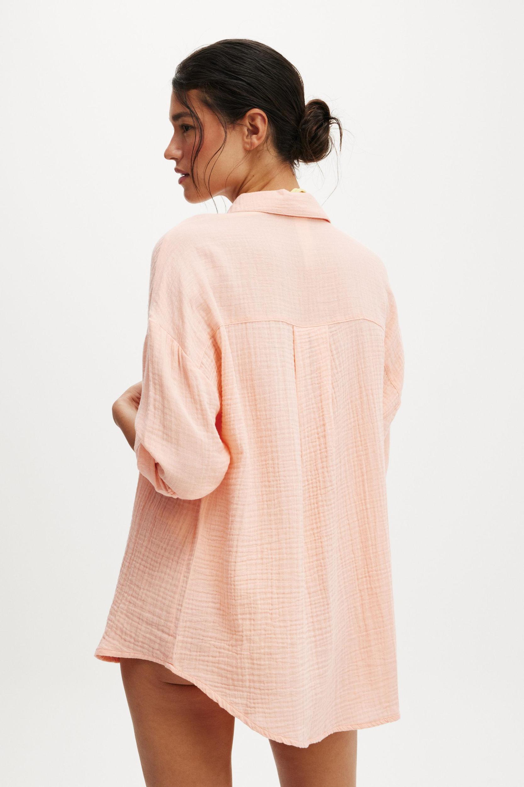 The Vacay Long Sleeve Beach Shirt Product Image