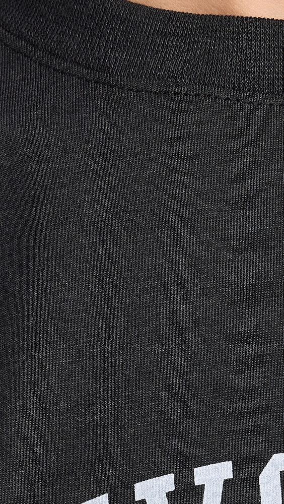 Favorite Daughter Favorite Daughter Cropped Collegiate Tee | Shopbop Product Image