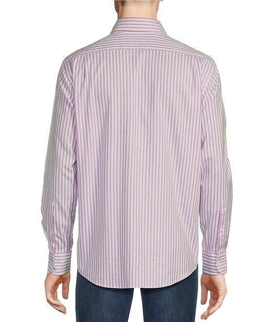 Cremieux Blue Label Stripe Oxford Long Sleeve Woven Shirt Product Image