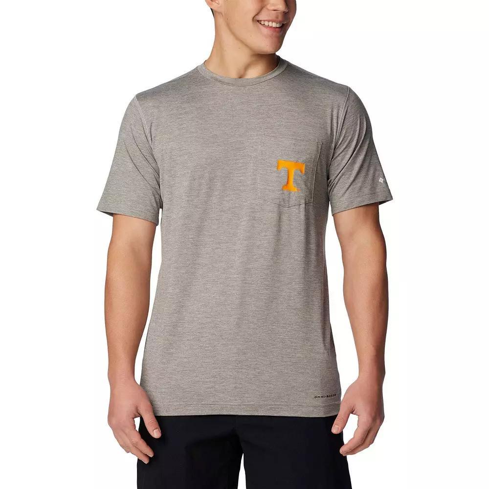 Men's Columbia Gray Tennessee Volunteers Tech Trail Omni-Wick T-Shirt, Size: Large, Grey Product Image