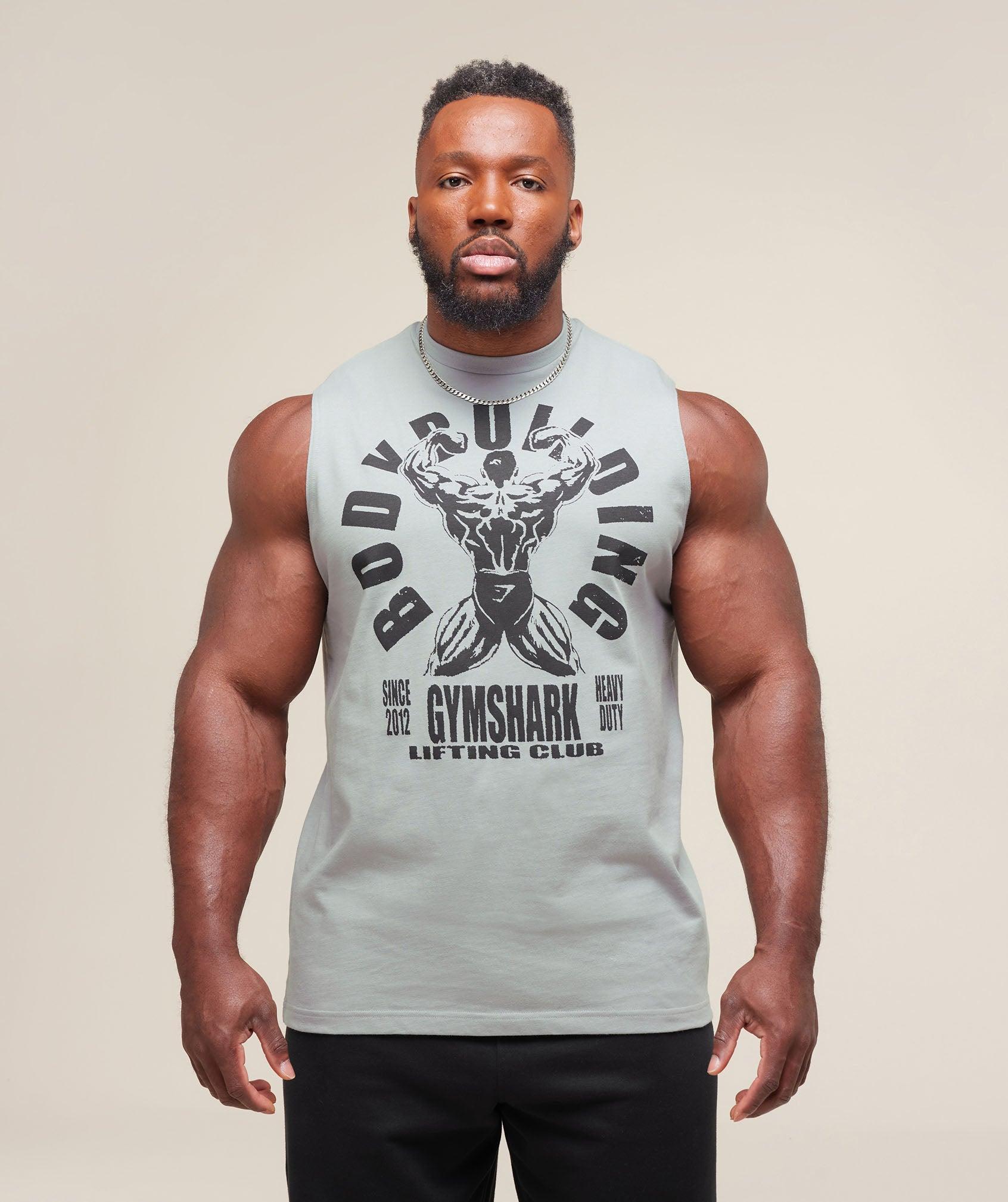 Gymshark Lifting Club Flex Tank - Smokey Grey Male Product Image