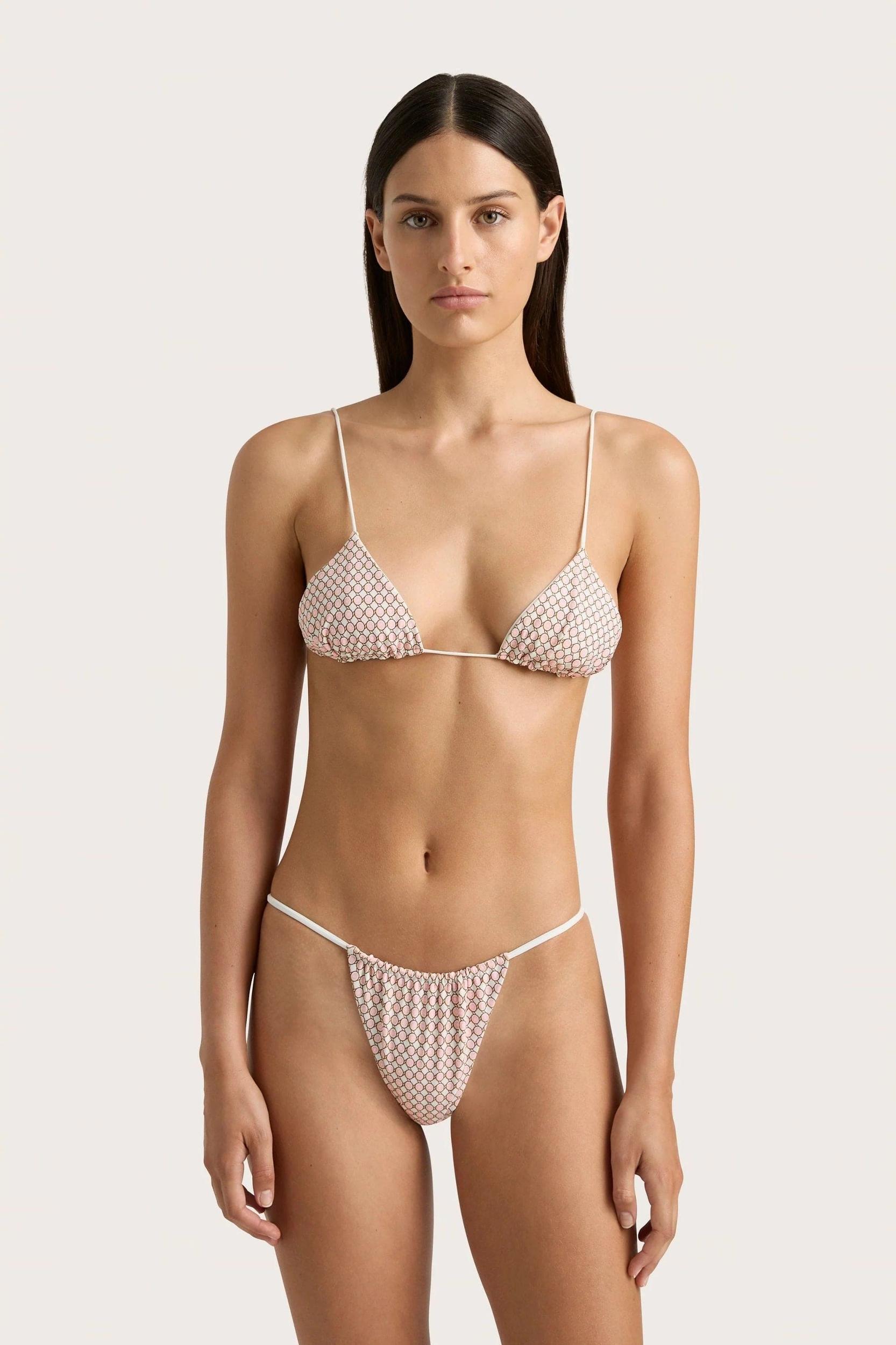 Elea Bikini Top Oliander Blush - Final Sale Product Image