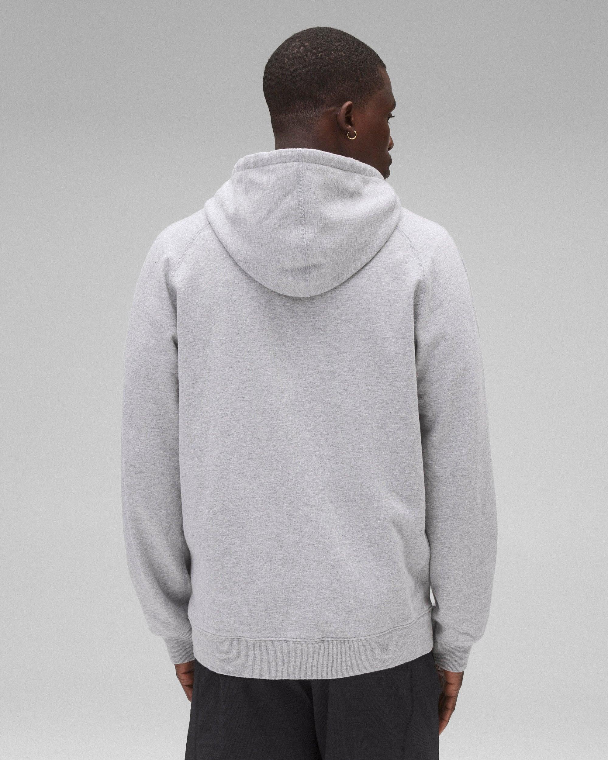 Midweight Terry Classic Full Zip Hoodie - Vault Male Product Image