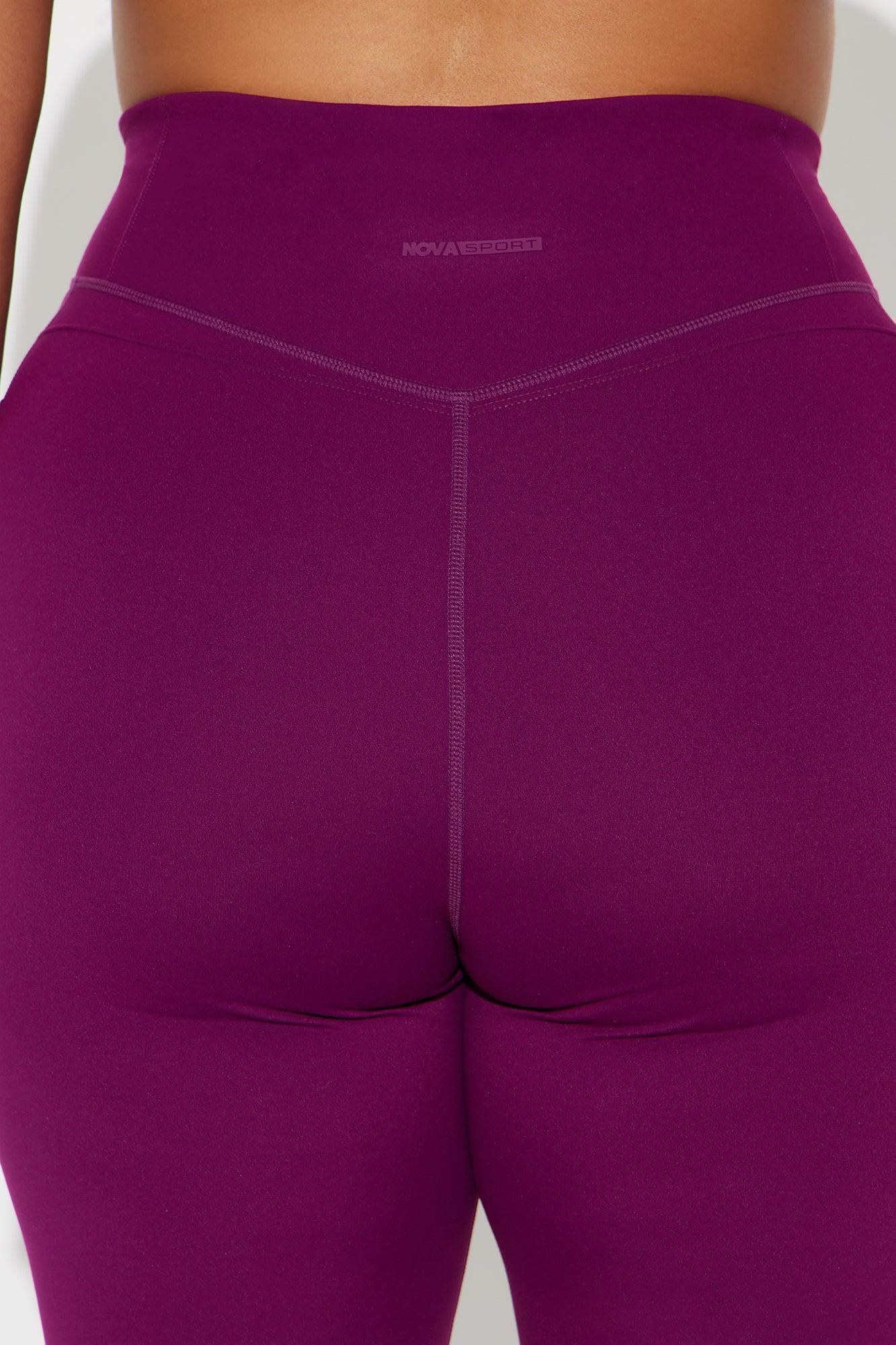 Energy Surge Super Soft Legging - Plum Product Image