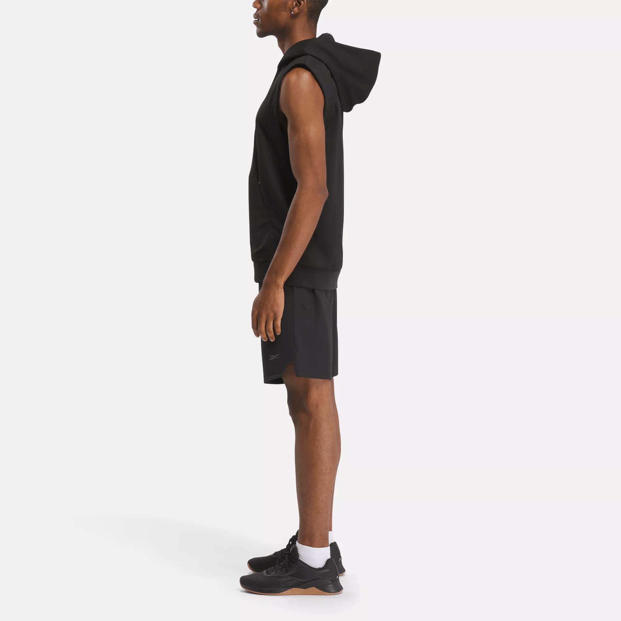 Men's Strength Sleeveless Hoodie Male Product Image